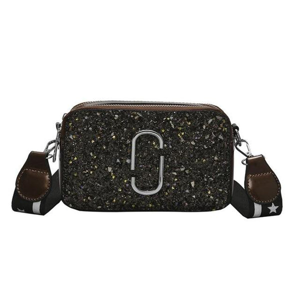 Ladies Sequin Square Bag
