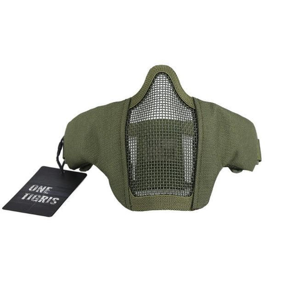 Tactical Foldable Half Face Mask Protective Mesh