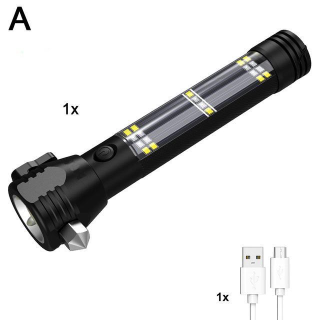 5000 Lumens Solar Flashlight