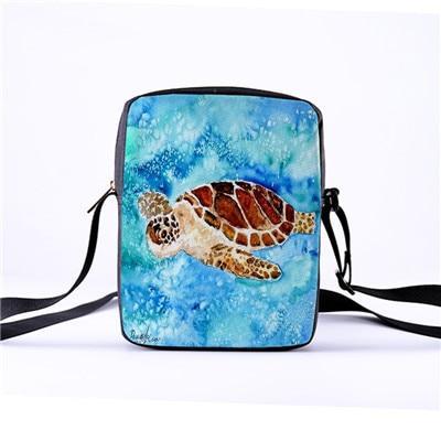 Turtle Casual Messenger Bag