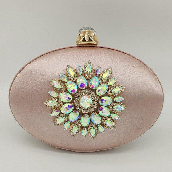 Flower Crystal Clutch