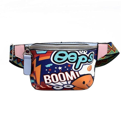Graffiti Fanny Pack Waist Bag