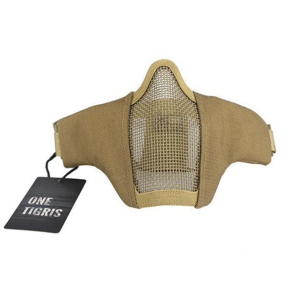 Tactical Foldable Half Face Mask Protective Mesh