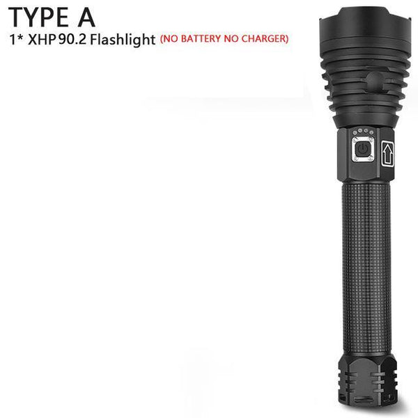 18000 Lumens XHP70.2 LED Flashlight