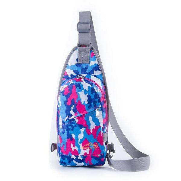 Multi Color Camo Sling Bag