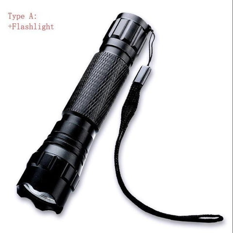 Led Tactical Flashlight+Optional Rechargeable 18650 Battery & Charger