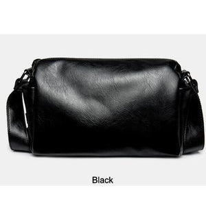 Black Crossbody Leather Bag
