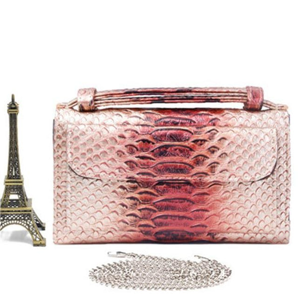 Leather Clutch Shoulder Cross Bag