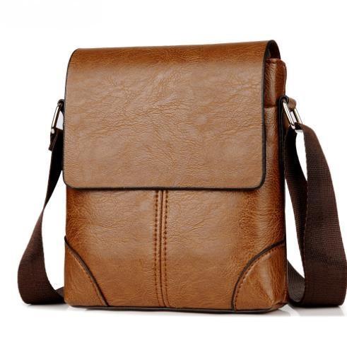 Casual Leather Shoulder Bag