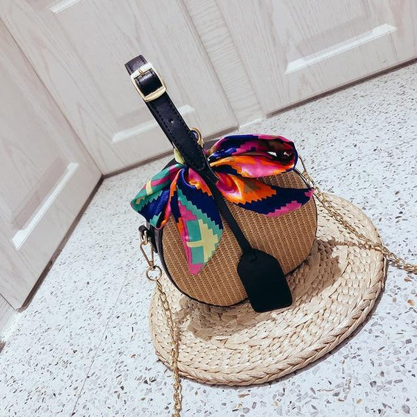 Straw Beach Messenger Bag
