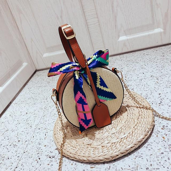 Straw Beach Messenger Bag