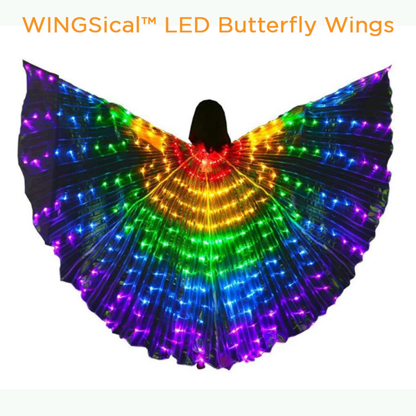 LED BUTTERFLY WINGS