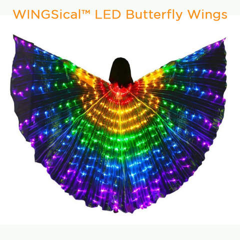 LED BUTTERFLY WINGS