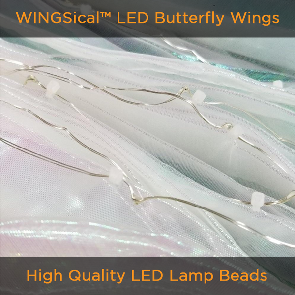 LED BUTTERFLY WINGS