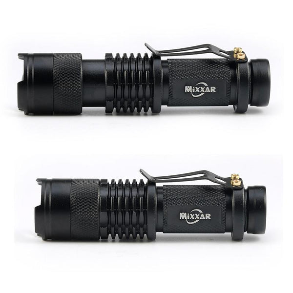 Mini Flashlight CREE 1200 lumens  3 mode  Zoomable Tac Light Torch- Get 6 for only $24.95